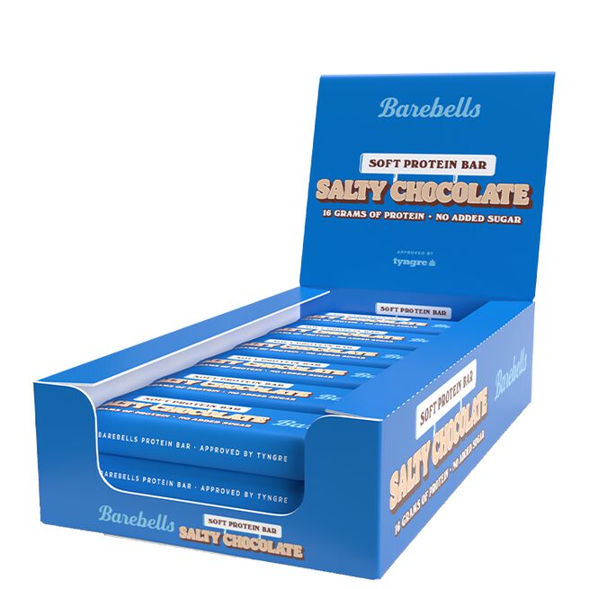 12 x Barebells Soft Bar 55 g Chocolate Sea Salt